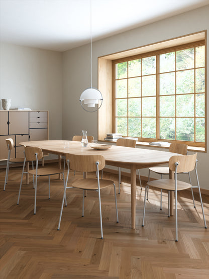 Andersen Classic 255-265 PULL-OUT-PÖYTÄ OVALLA