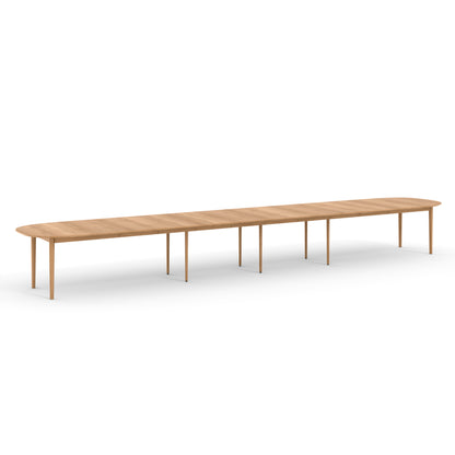 Andersen Classic 255-265 PULL-OUT-PÖYTÄ OVALLA