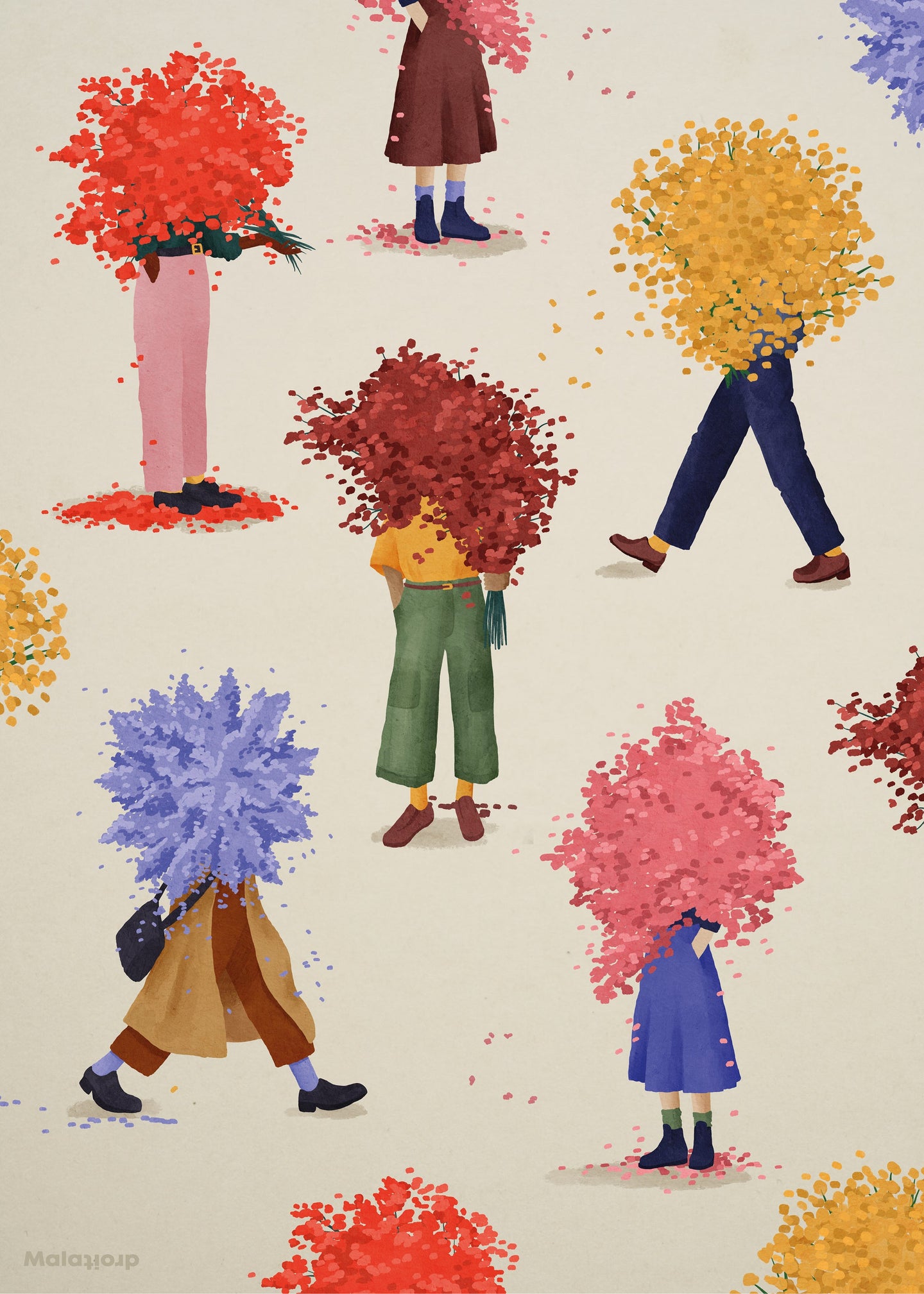 Blomsterbørn - Maladroit - DesignGaragen.dk