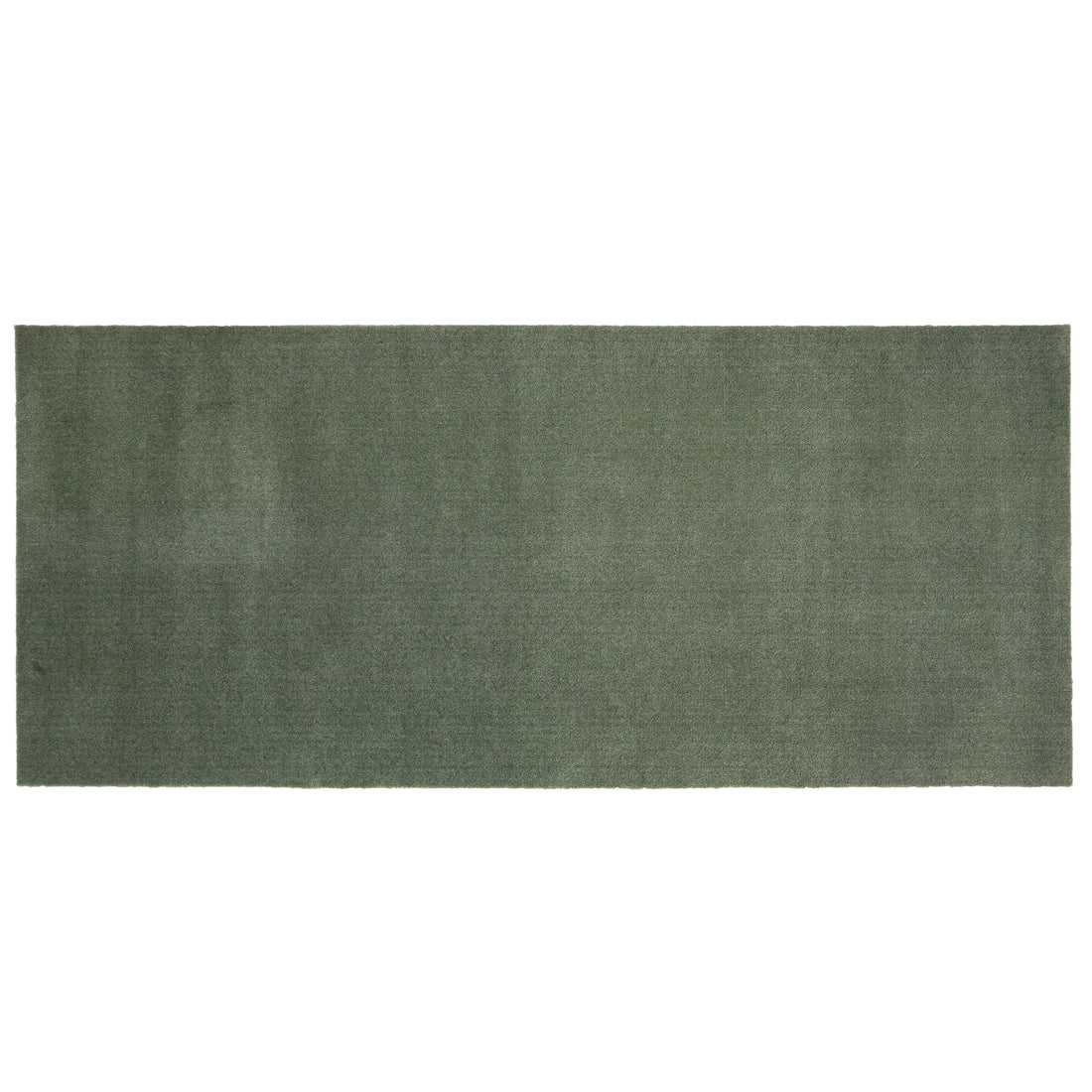 TÆPPE/MÅTTE 90 x 200 CM - UNI COLOR/DUSTY GREEN - Tica Copenhagen - DesignGaragen.dk