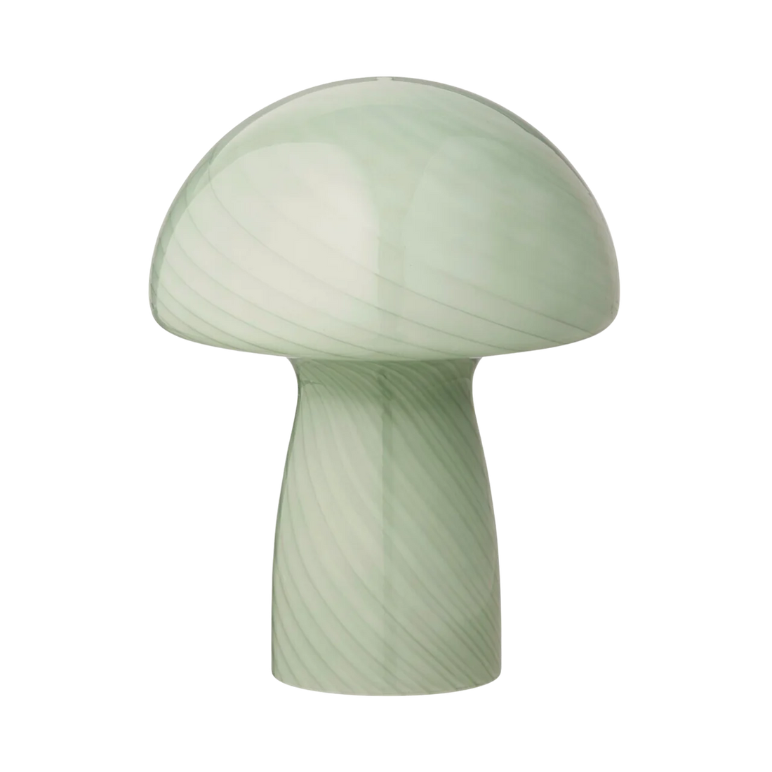 Bahne - sienilamppu / sienpöytävalaisin, minttu - H23 cm.