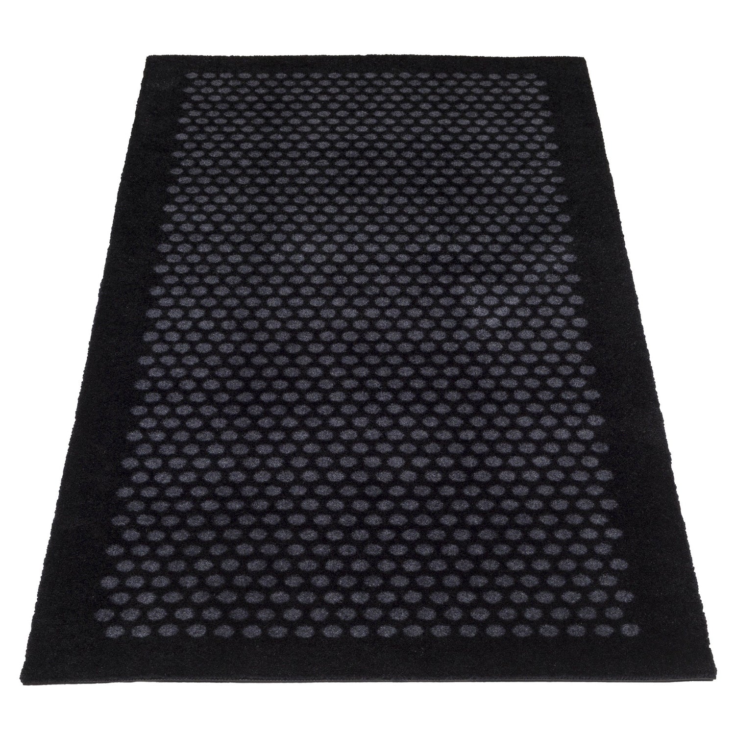 GULVMÅTTE 67 x 150 CM - DOTS/BLACK GREY - Tica Copenhagen - DesignGaragen.dk