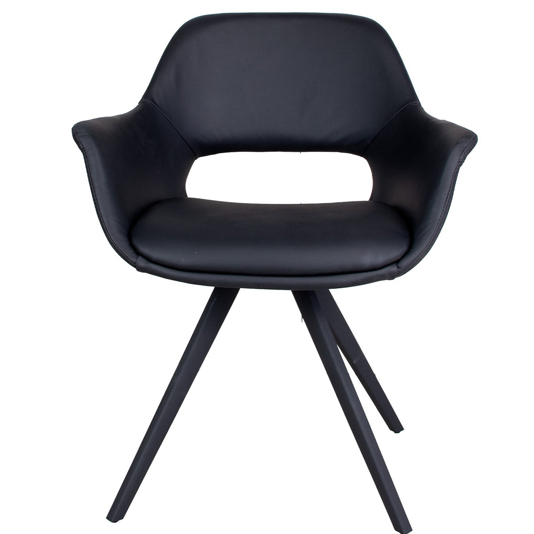 Ruokapöydän tuoli Fenja Black Pu