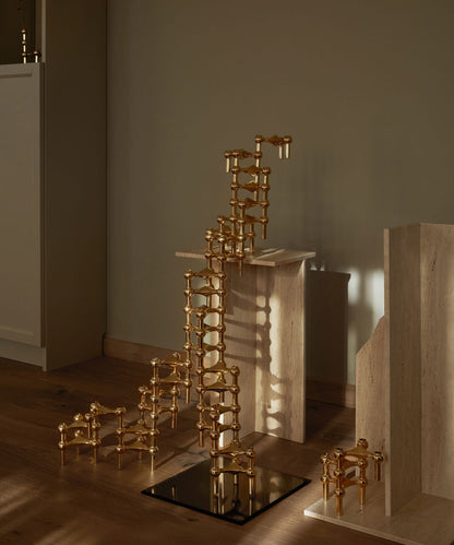 STOFF Nagel Stage, massiv messing - STOFF - DesignGaragen.dk