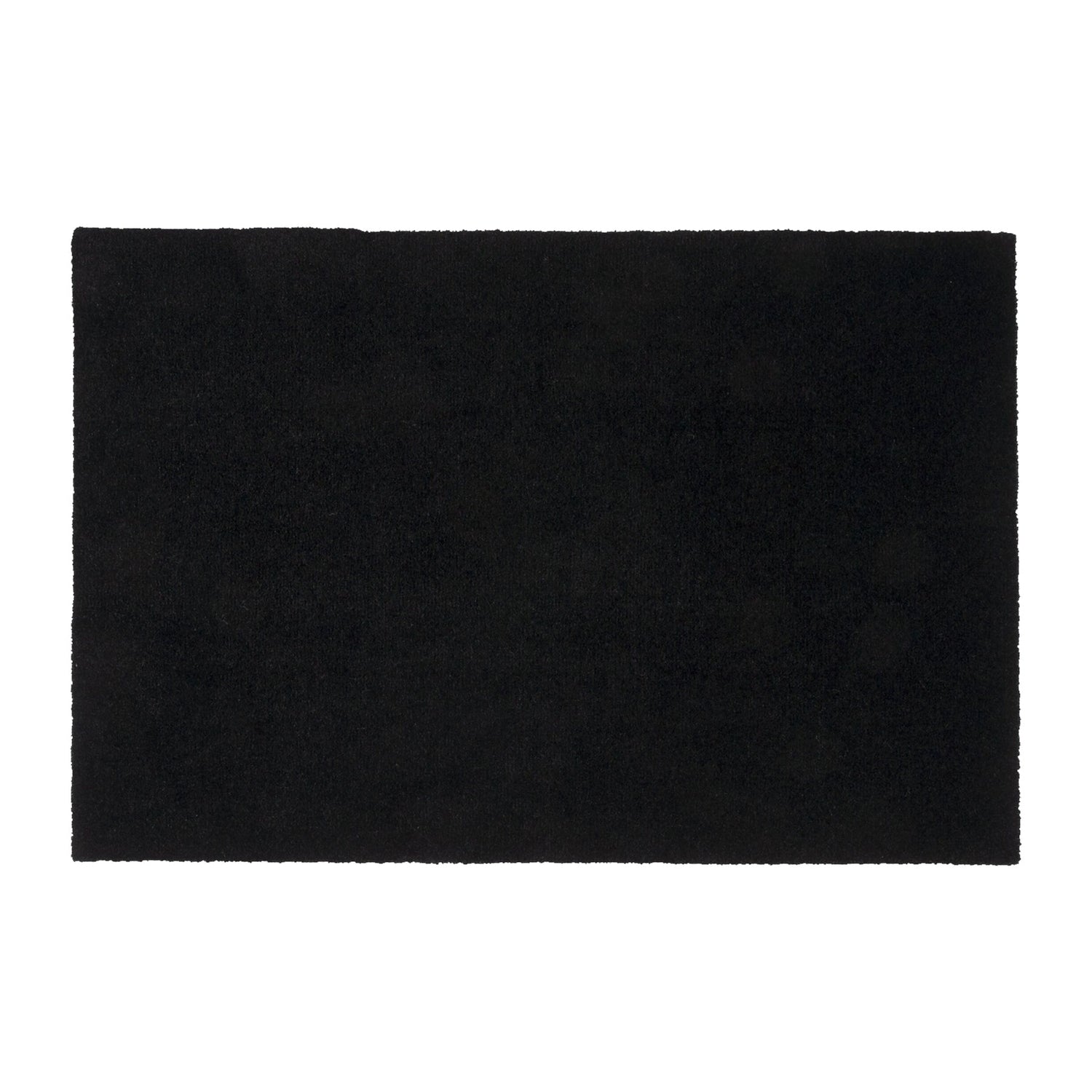 Lattiamatto 60 x 90 cm - uni väri/musta