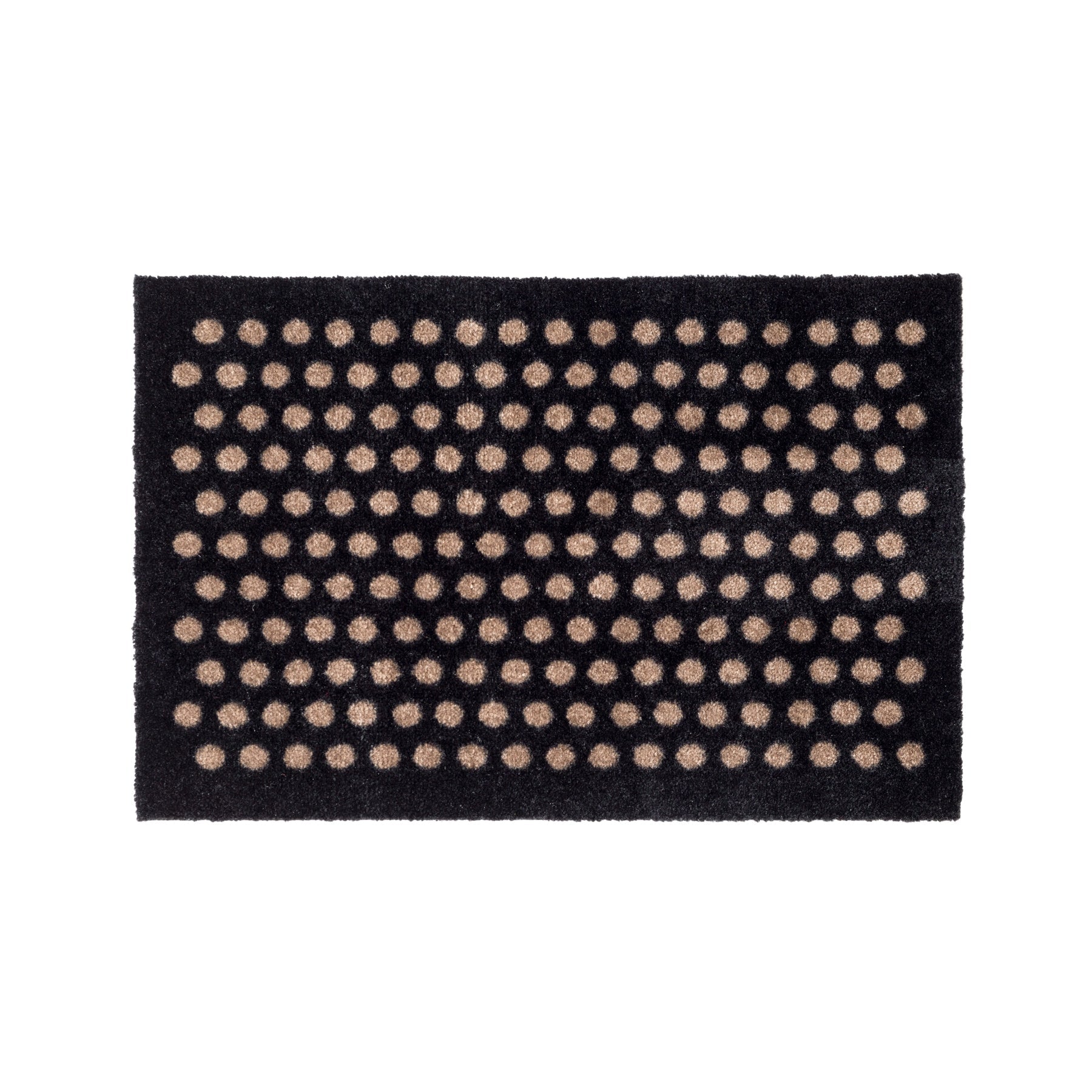 GULVMÅTTE 40 x 60 cm - DOT/BLACK SAND - Tica Copenhagen - DesignGaragen.dk