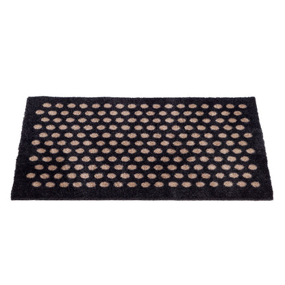 GULVMÅTTE 40 x 60 cm - DOT/BLACK SAND - Tica Copenhagen - DesignGaragen.dk