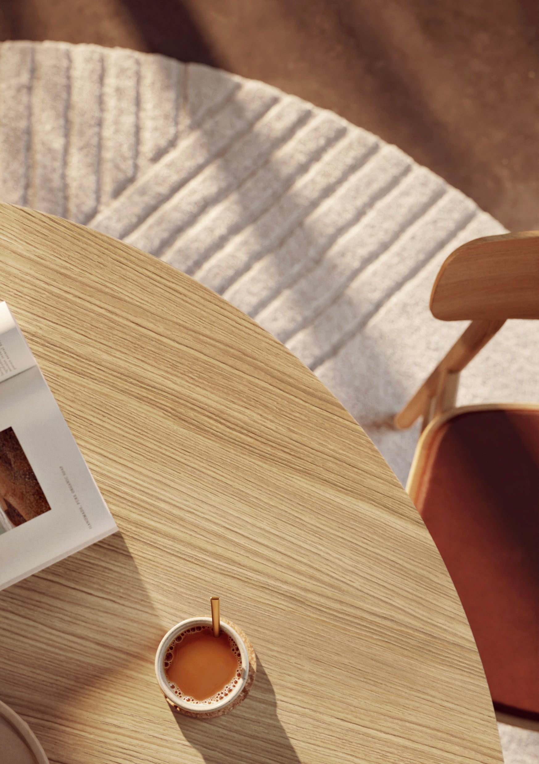 Ludo Ruokapöytä (130 cm) - Tammi