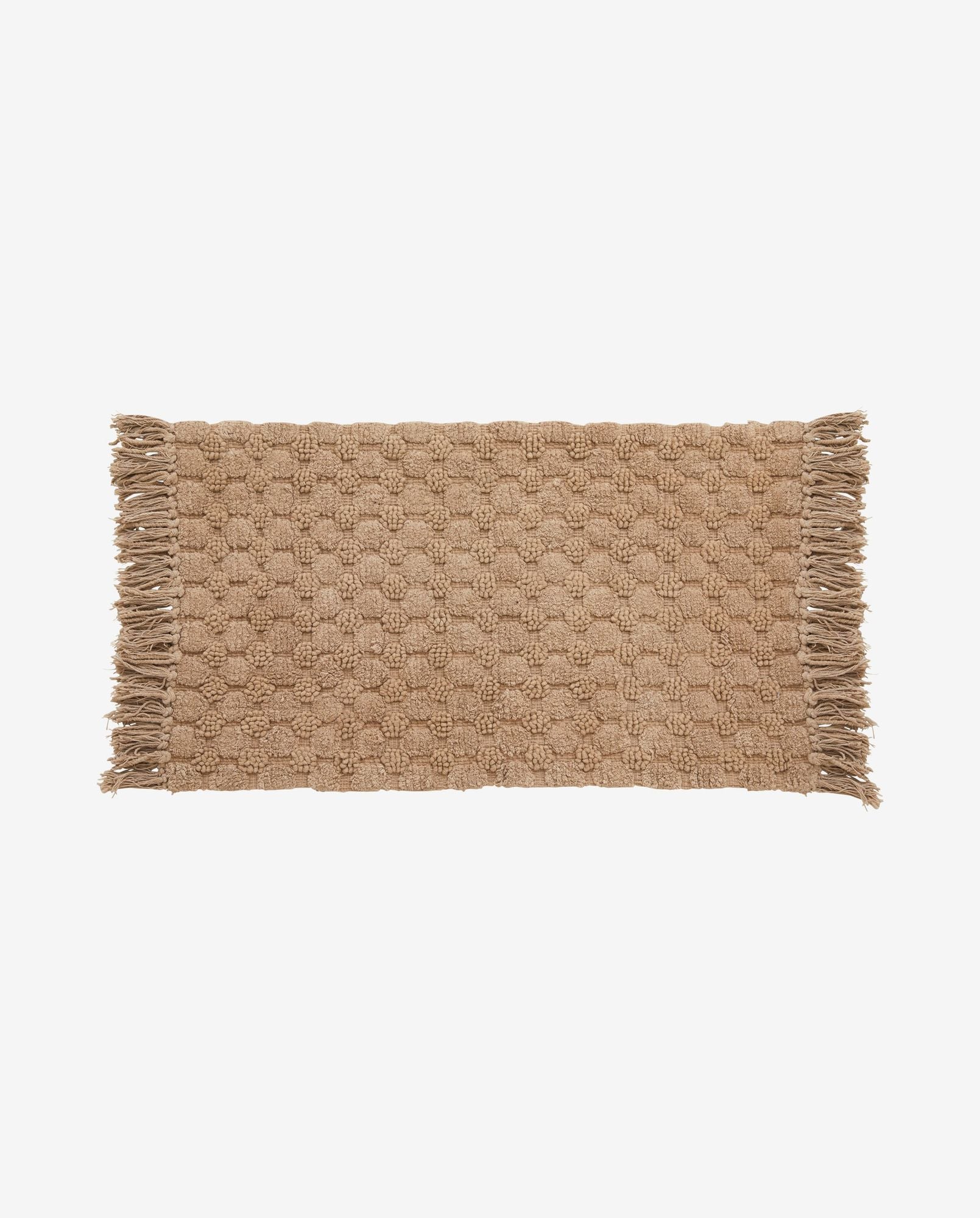 Luna Bath Mat - 60x100 cm - vaaleanruskea