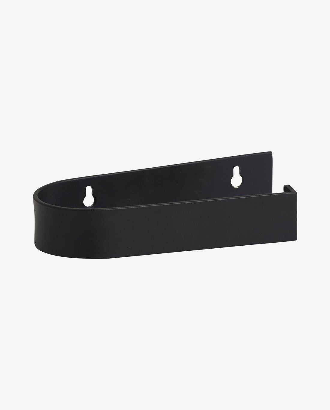 Sotra -wc -rullapidike ruostumattomasta teräksestä - L16,5 cm - musta