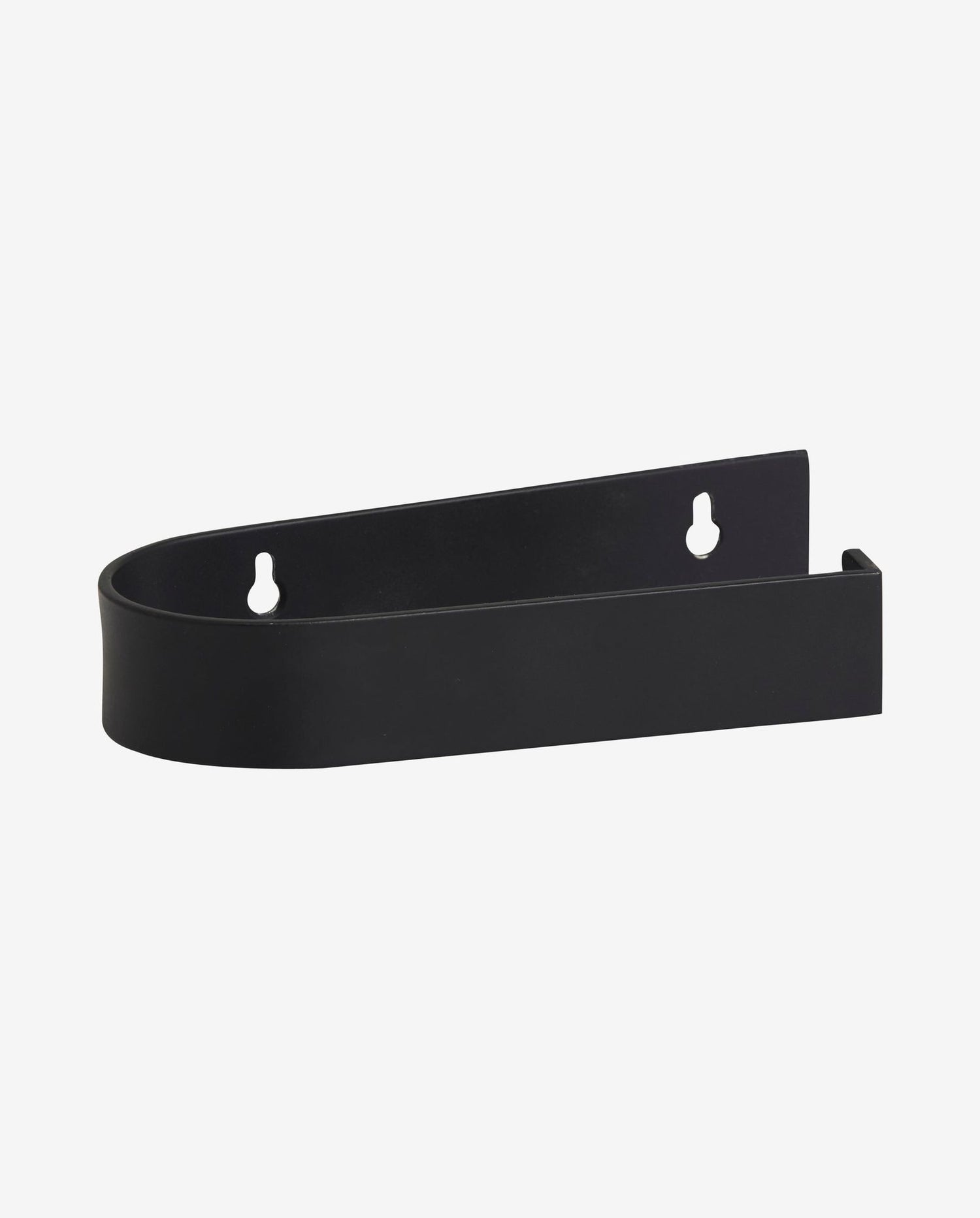 Sotra -wc -rullapidike ruostumattomasta teräksestä - L16,5 cm - musta