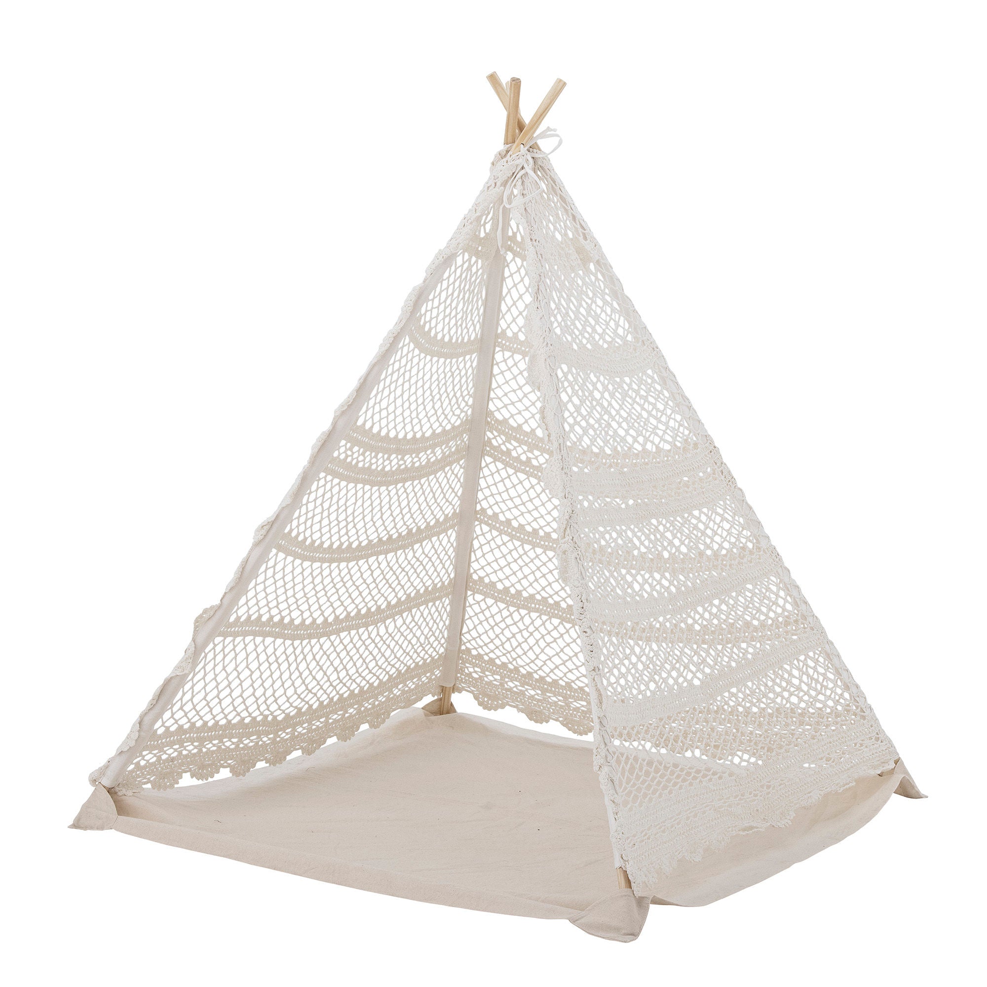 Bloomingville Mini Herle Lelu tipi, luonto, puuvilla