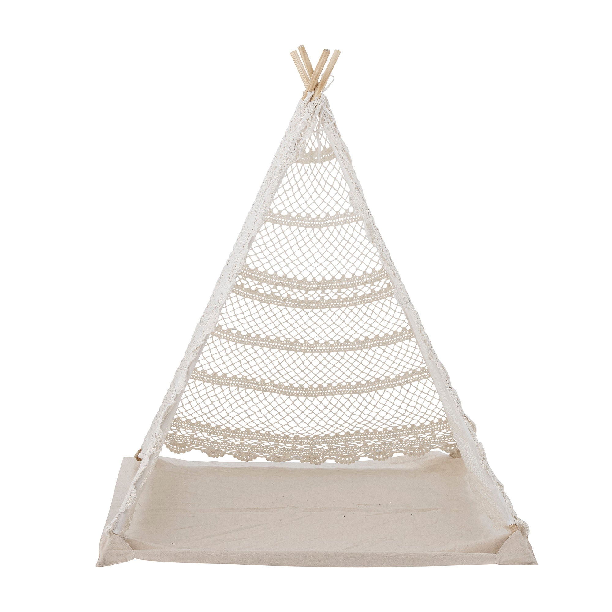 Bloomingville Mini Herle Lelu tipi, luonto, puuvilla