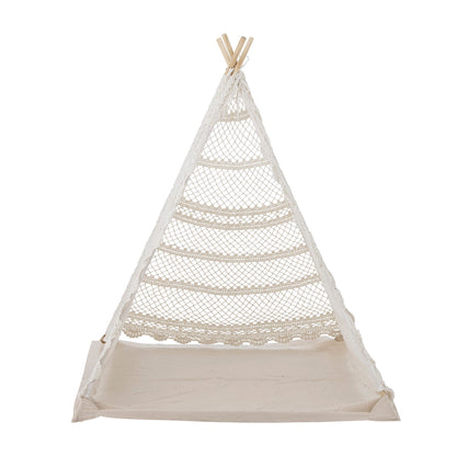 Bloomingville Mini Herle Lelu tipi, luonto, puuvilla