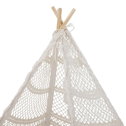 Bloomingville Mini Herle Lelu tipi, luonto, puuvilla
