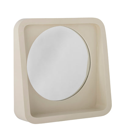 Bloomingville Phoebe Mirror w/hylly, luonto, polyresiini