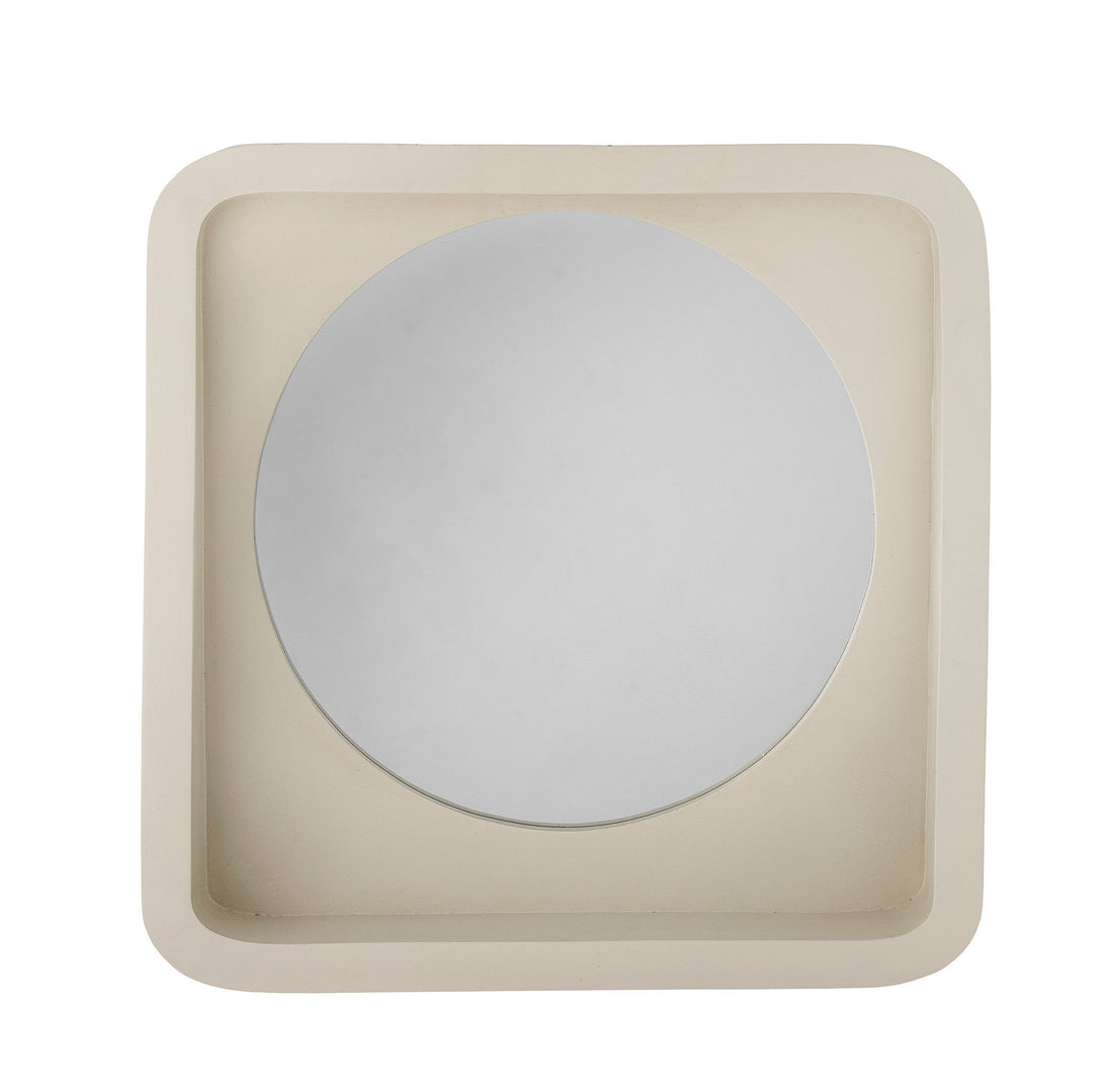 Bloomingville Phoebe Mirror w/hylly, luonto, polyresiini