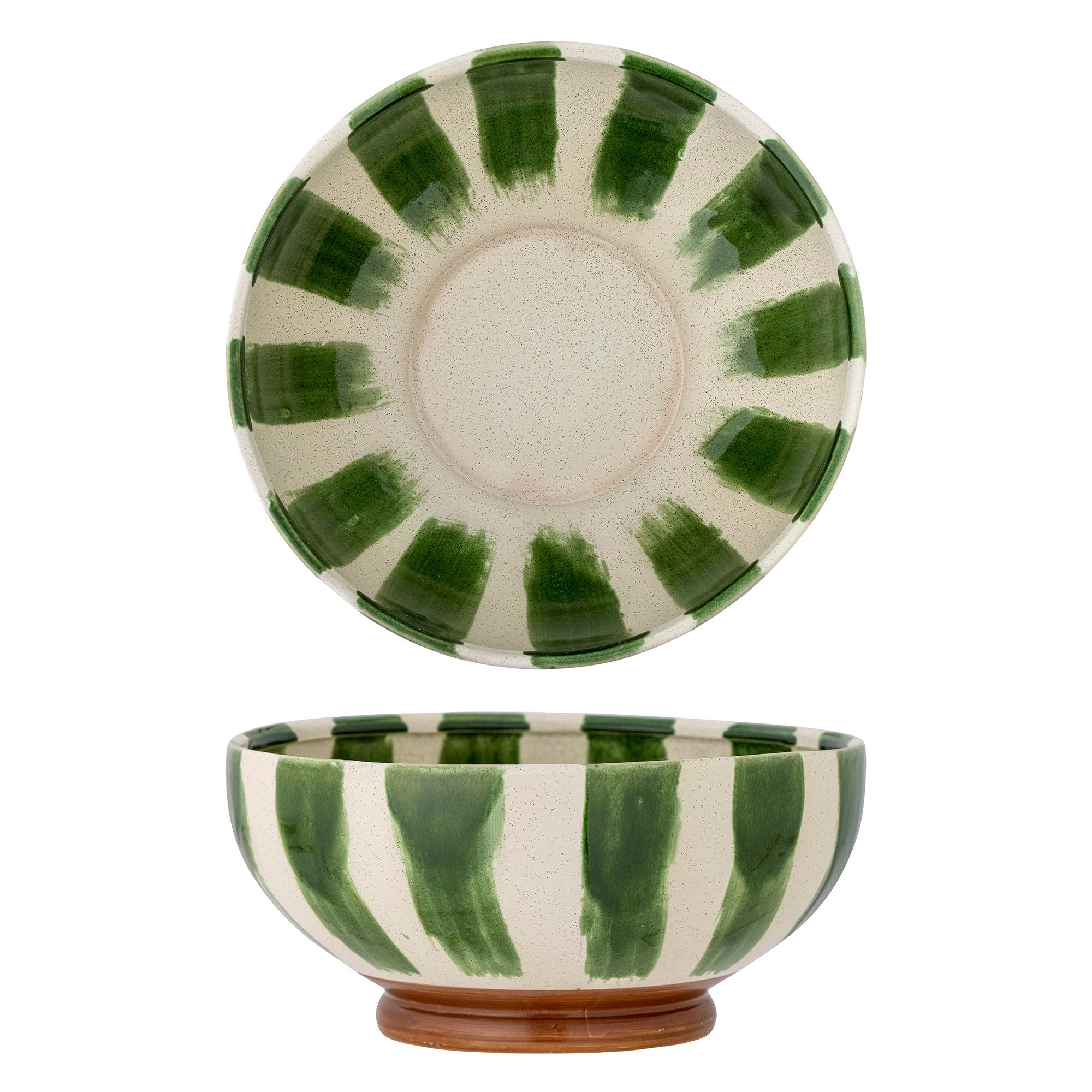 Luova kokoelma Shakti Bowl, vihreä, kivitavara