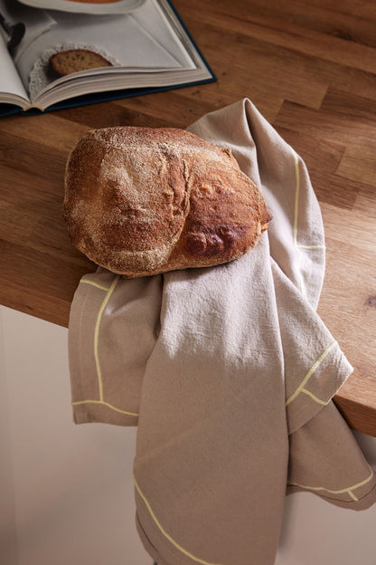 Hübsch Easypeasy Tea Pwel -hiekka/keltainen