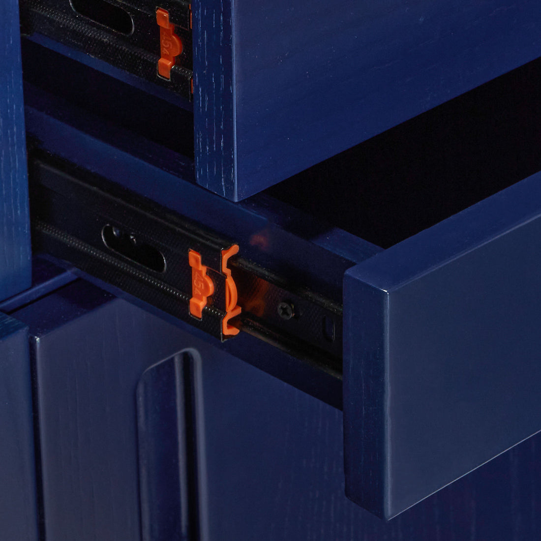 Hübsch Study Bookcase Tummansininen/harmaa