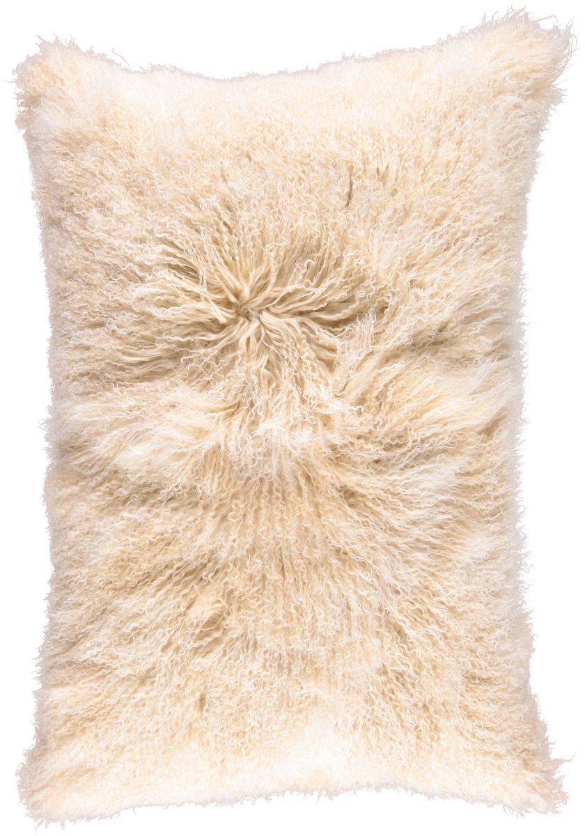 Lampaannahkainen tyyny | Kihara | Tiibet | 60x90 cm