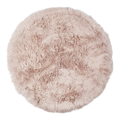 Design-matto | Pitkäkarvainen | Uusi-Seelanti | Ø 140 cm