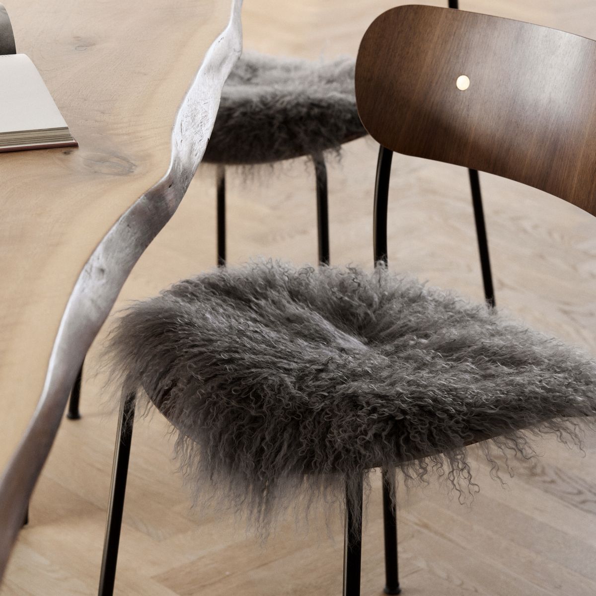 Istuintyyny kierretty Ø38 cm