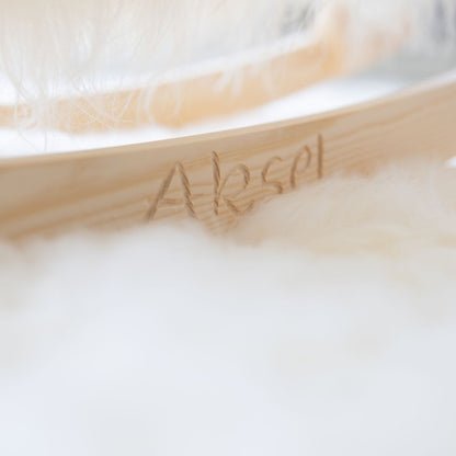 Manray Povl Kjer Design | Pitkäkarvainen lampaannahka | Iso P85xL25xK60 cm