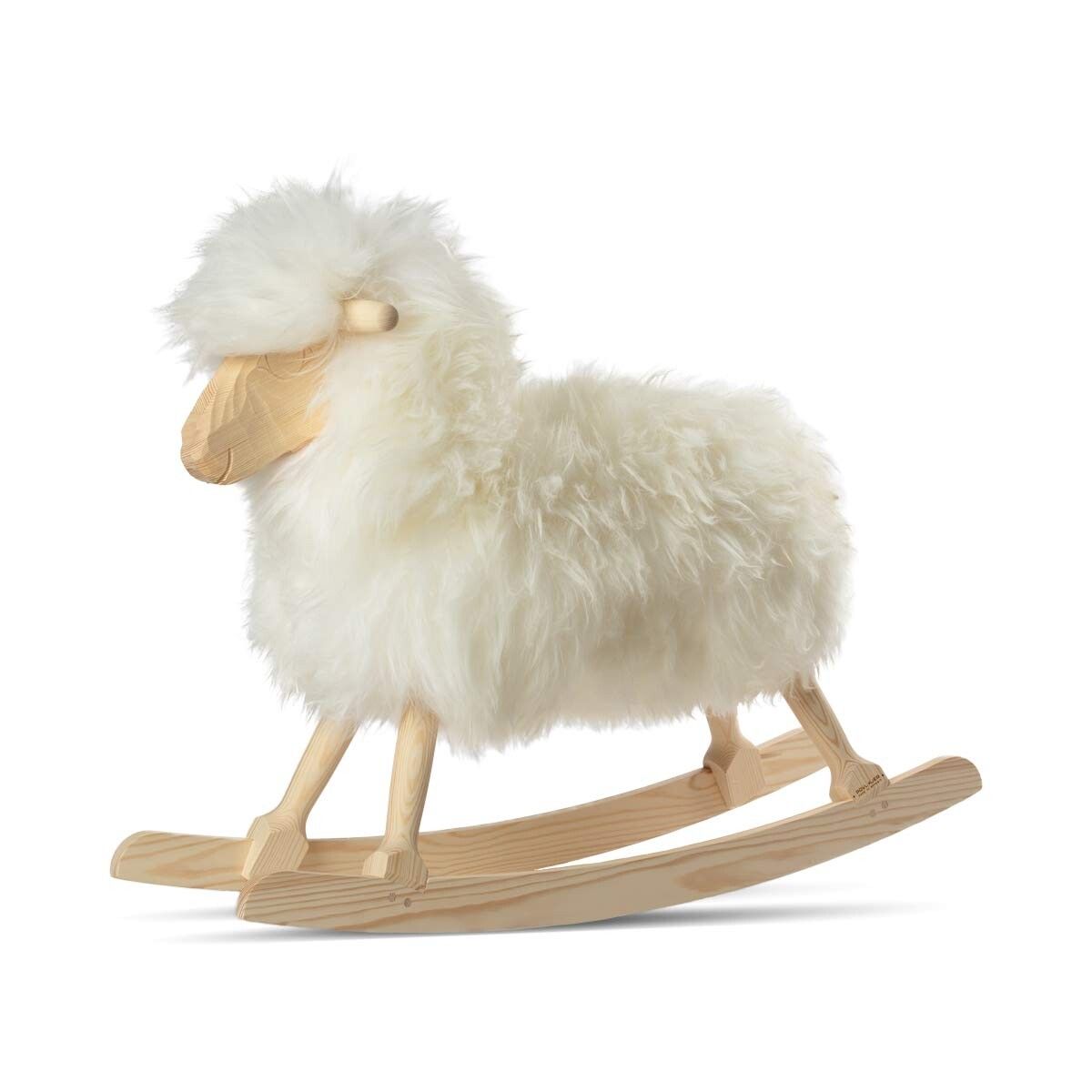 Manray Povl Kjer Design | Lyhytkarvainen lampaannahka | Iso P85xL25xK60 cm