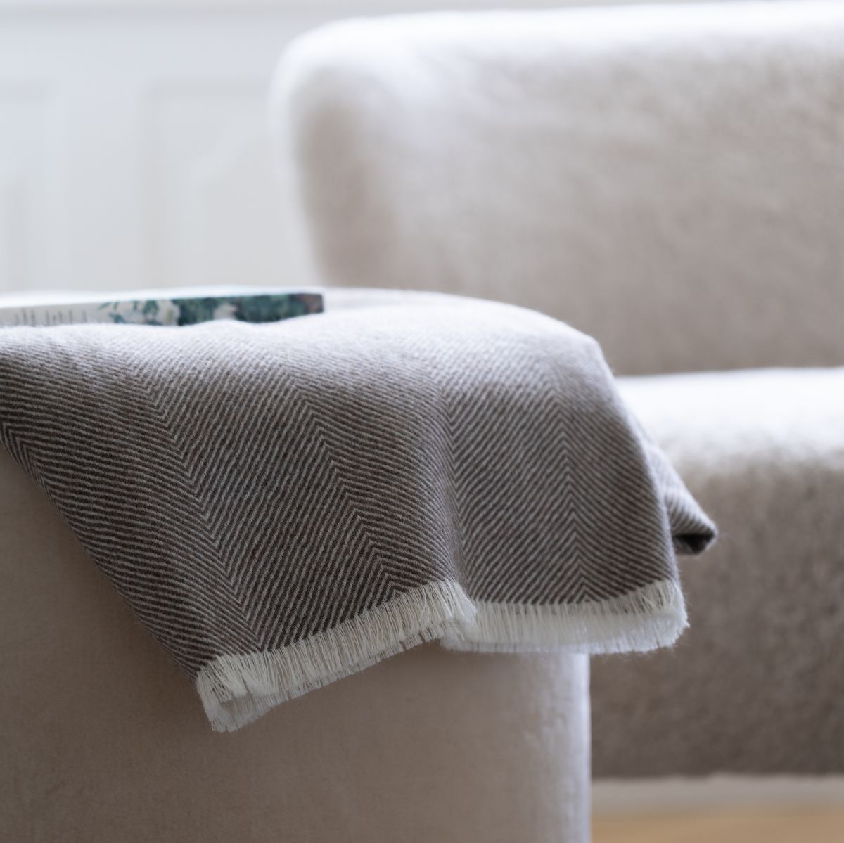 Sidsley Wool Plaid | 100% baby alpakan villaa