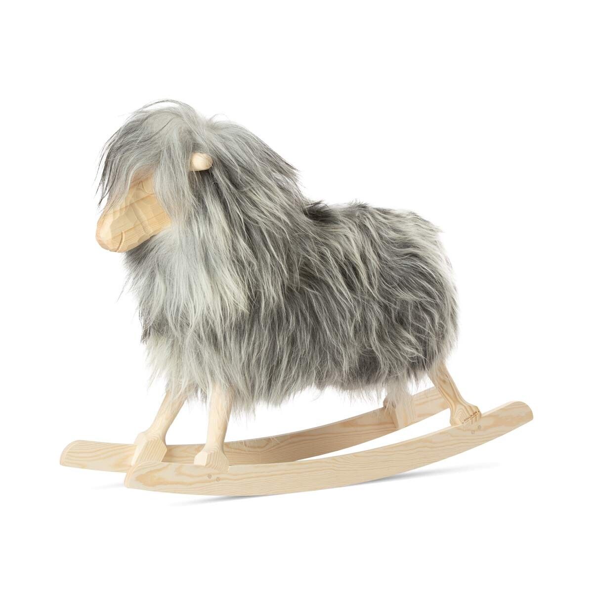 Manray Povl Kjer Design | Pitkäkarvainen lampaannahka | Iso P85xL25xK60 cm