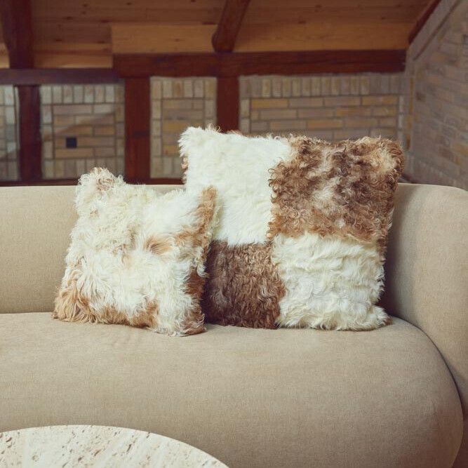 Lampaannahkainen tyyny | Toscana | Kaksipuolinen