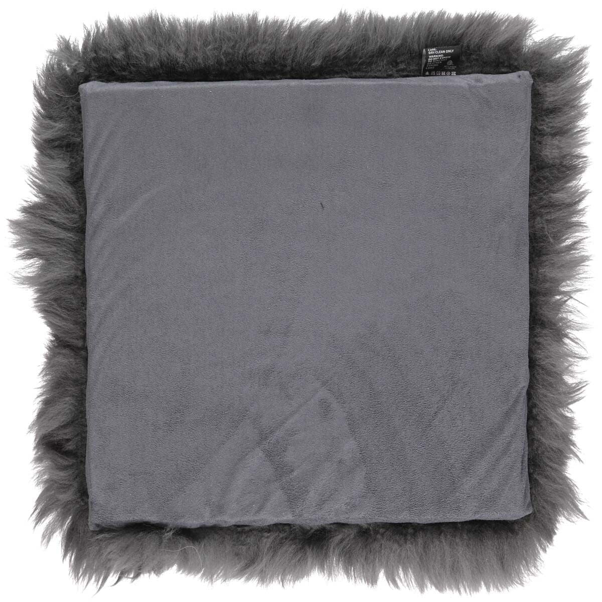 Istuintyyny täytteellä | Pitkäkarvainen | Uusi-Seelanti | 37x37 cm