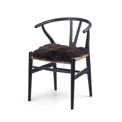 Nollajäteinen istuintyyny | Pitkäkarvainen | Uusi-Seelanti | 35x35 cm