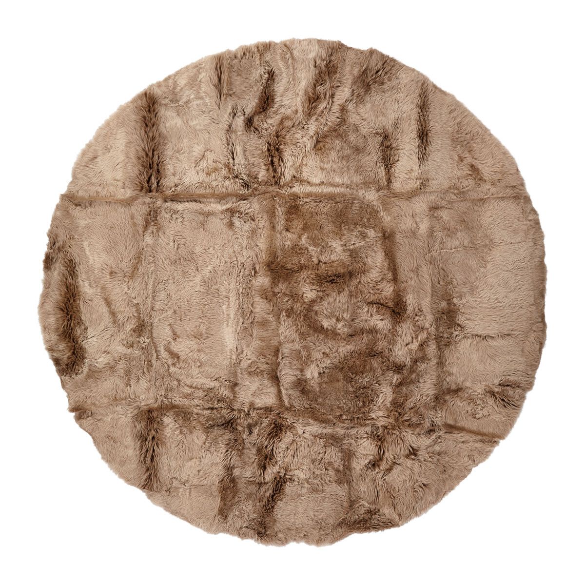 Design-matto | Pitkäkarvainen | Uusi-Seelanti | Ø 140 cm