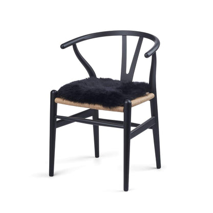 Nollajäteinen istuintyyny | Pitkäkarvainen | Uusi-Seelanti | 35x35 cm