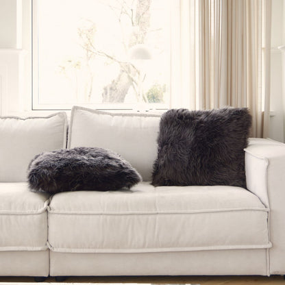 Lampaannahkainen tyyny | Pitkäkarvainen | Uusi-Seelanti | 50x50 cm