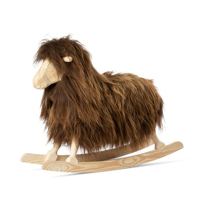 Manray Povl Kjer Design | Pitkäkarvainen lampaannahka | Iso P85xL25xK60 cm