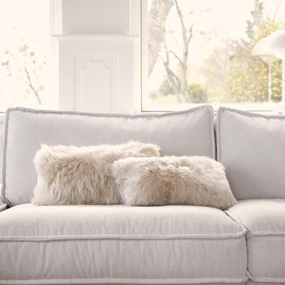 Lampaannahkainen tyyny | Pitkäkarvainen | Uusi-Seelanti | 28x56 cm