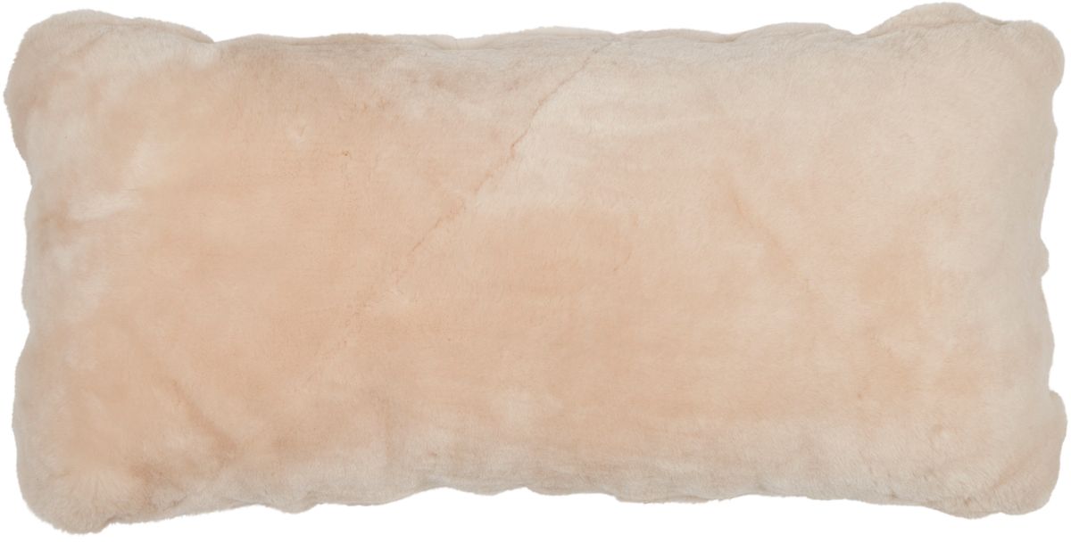 Lampaannahkainen tyyny | Mokasiini | Kaksipuolinen | 28x56 cm