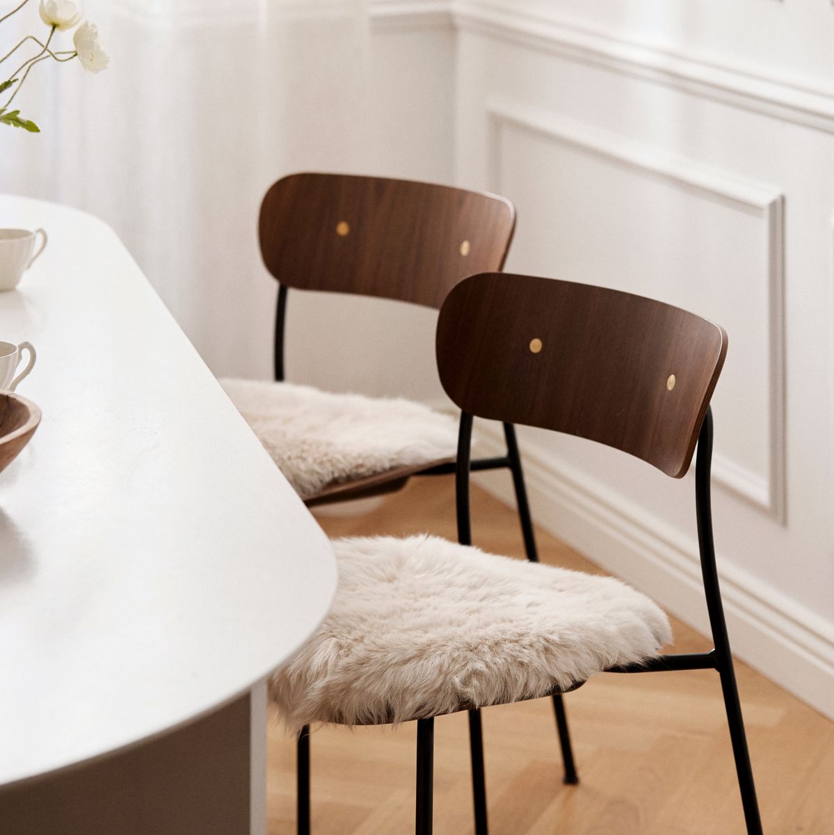 Istuintyyny | Pitkäkarvainen | Uusi-Seelanti | Ø 38 cm