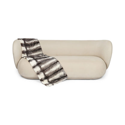 Minkkiruudukko | Takaosa kashmiria | Musta risti | 50x170 cm