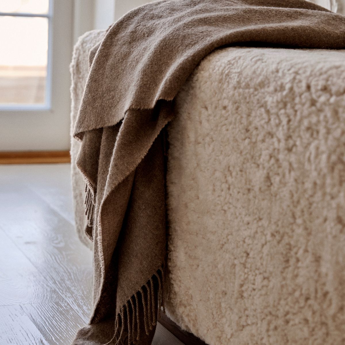 Amanda ruudullinen | 100% baby alpakan villaa