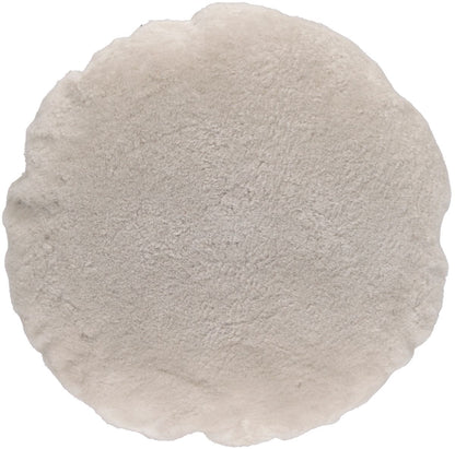 Lampaannahkainen tyyny | Velvet | Mokasiini | Kaksipuolinen | Ø45 cm &amp; Ø62 cm