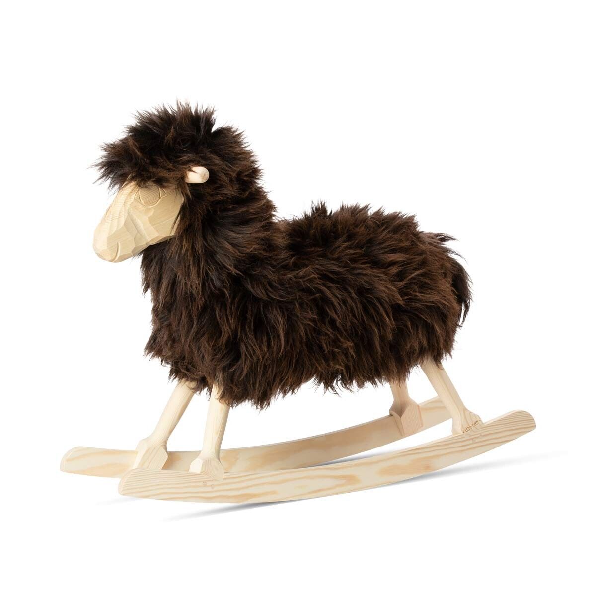 Manray Povl Kjer Design | Lyhytkarvainen lampaannahka | Iso P85xL25xK60 cm