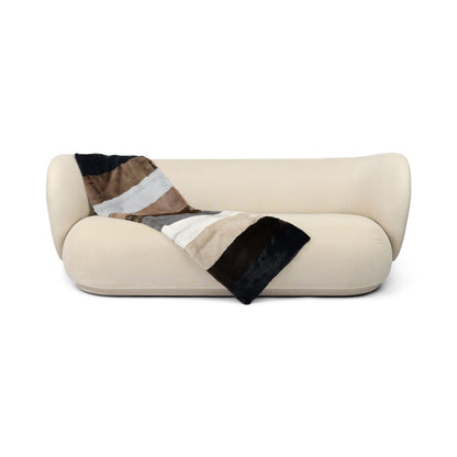 Minkkiruudukko | Kashmir tausta | Monivärinen | 52x156 cm