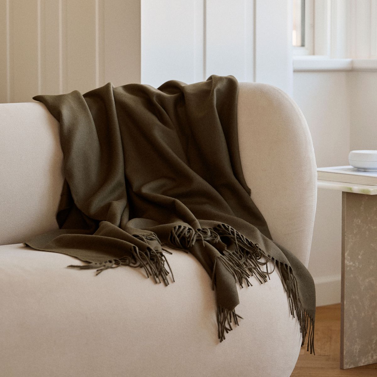 Amanda ruudullinen | 100% baby alpakan villaa