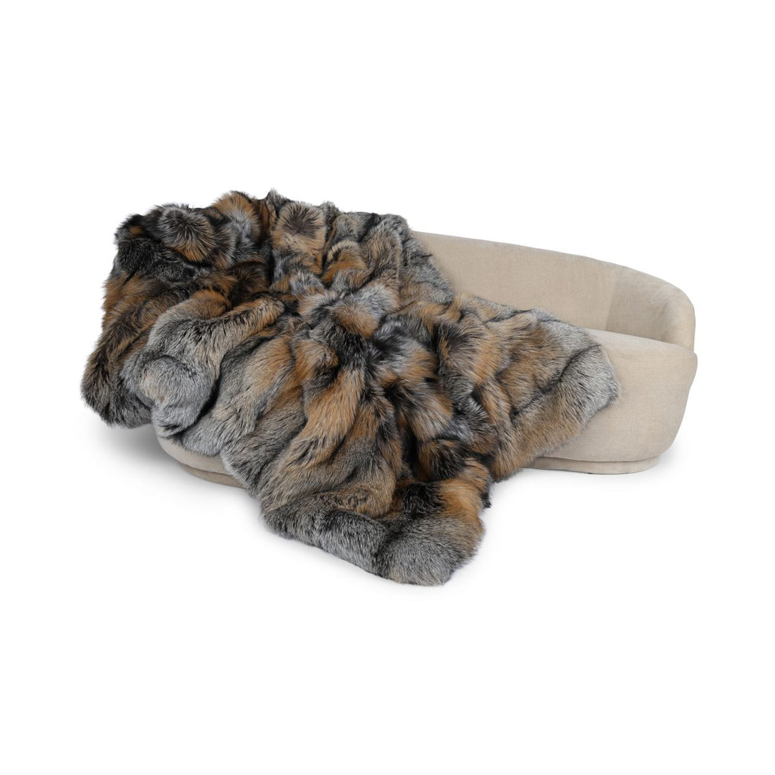 Ensiluokkainen kettumatto | Takaosa kashmiria | Kultainen risti | 155x220 cm