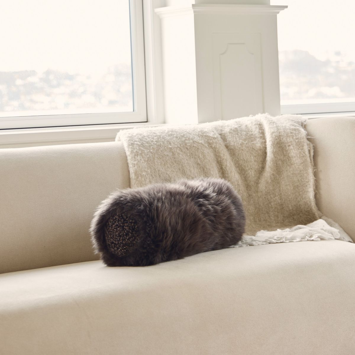 Pohjatyyny | Pitkäkarvainen, lyhytkarvainen | Uusi-Seelanti | Ø20xL52 cm