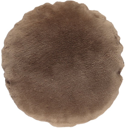 Lampaannahkainen tyyny | Velvet | Mokasiini | Kaksipuolinen | Ø45 cm &amp; Ø62 cm